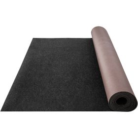 VEVOR Marine Carpet, 6 x 30 ft Boat Carpeting, Charcoal Black Marine Grade Boat Carpet, Indoor/Outdoor Marine Carpeting w/ Water-proof TPR Backin