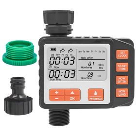 Sprinkler Timer with 3 Watering Programs Manual Mode Automatic Watering System Waterproof Irrigation Timer House Faucet Timer For Garden Yard Law