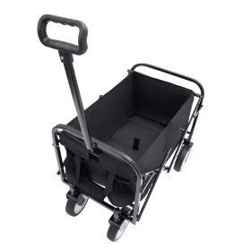 Minimeetall Multi-use Bag Collapsible Foldable Wagon Cart Beach Wagon Heavy Duty Utility Cart Utility Wagon Grocery Cart for for Camping