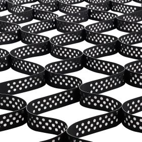 Ground Grid 2-Inch Depth Geocell Grid 17.06x8.86 FT / 5200x2700 mm for Gravel