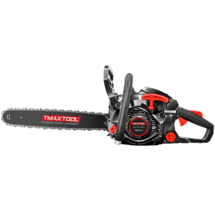 TMAXTOOL 62cc Powerful 20 Inch Gas Chainsaw With 2 Stroke Perfect For Pruning (Option: BlackAluminium Alloy)