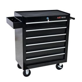 Metal Tool Storage Box (Option: Black)