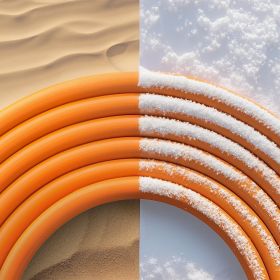 25 Ft Dryer Extension Cord 4-Prong NEMA 14-30P To 14-30R Dryer Cord 30A (Option: Orange)