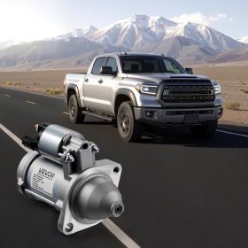 Starter High Torque Starter Motor For BMW 3.0L L6 2008-2011 17922 LRS02298 (Option: Silver)